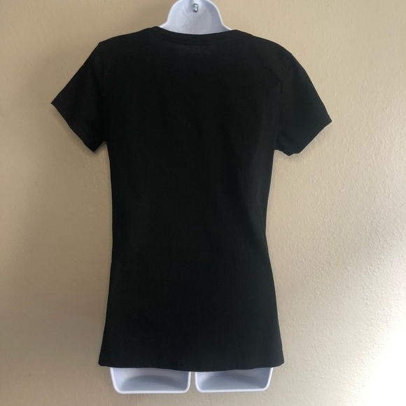 L.A Kings Majestic Threads 50th Anniversary V-Neck Embellish Women T-Shirt Sz M - Picture 3 of 8